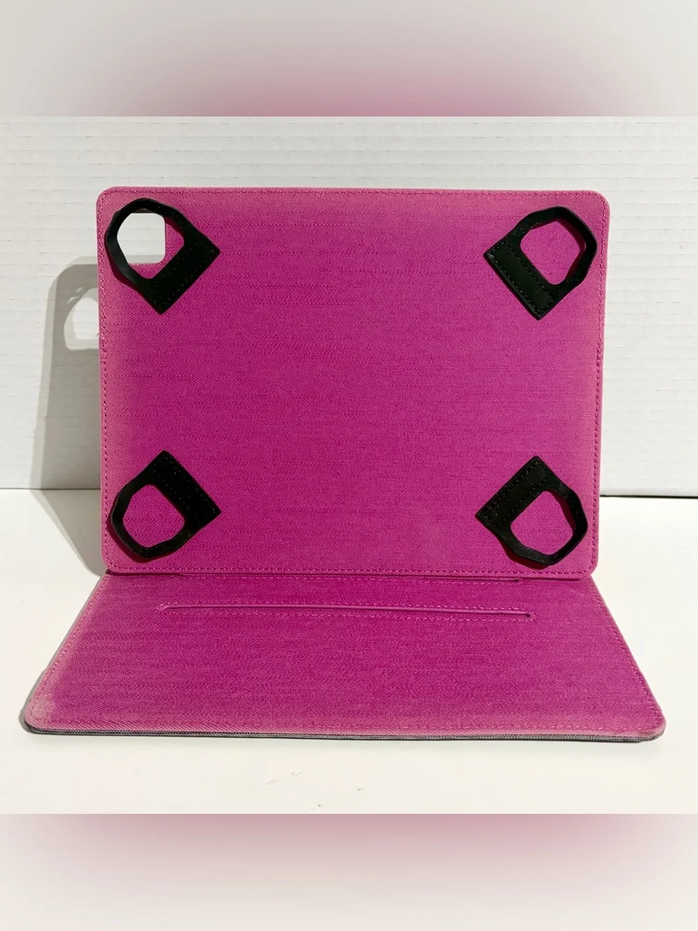 Lifeworks Case For iPad Tablet 9.7 in Screen Cover Folding Flip Stand Gray Pink